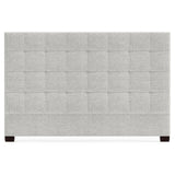 Avery Grey Fabric Headboard King - Ornate Home