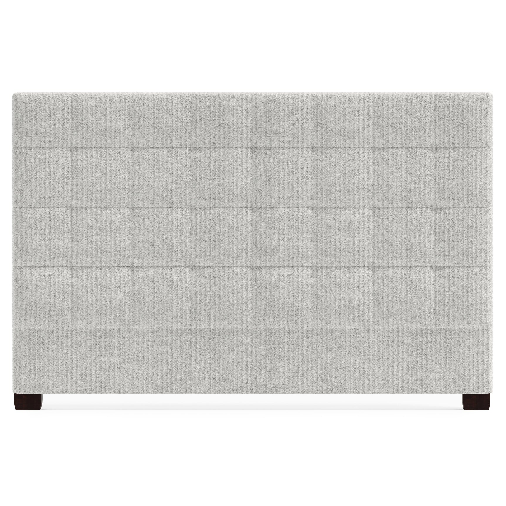 Avery Grey Fabric Headboard King - Ornate Home