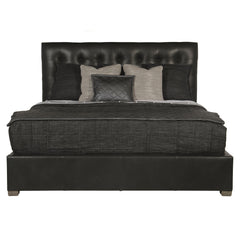 Avery Smoke King Panel Bed (54.50" H) - Ornate Home