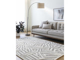Avian Gray Wool Area Rug - Ornate Home