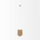 Aviario Natural Cane Cylindrical Pendant Light - Ornate Home