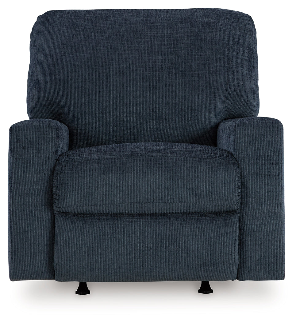 Aviemore Ink Loveseat and 2 Recliners - Ornate Home