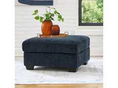 Aviemore Ink Oversized Accent Ottoman - Ornate Home
