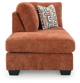 Aviemore Spice 2-Piece Sectional with Chaise, Recliner and Ottoman (Online Special Price) - Ornate Home
