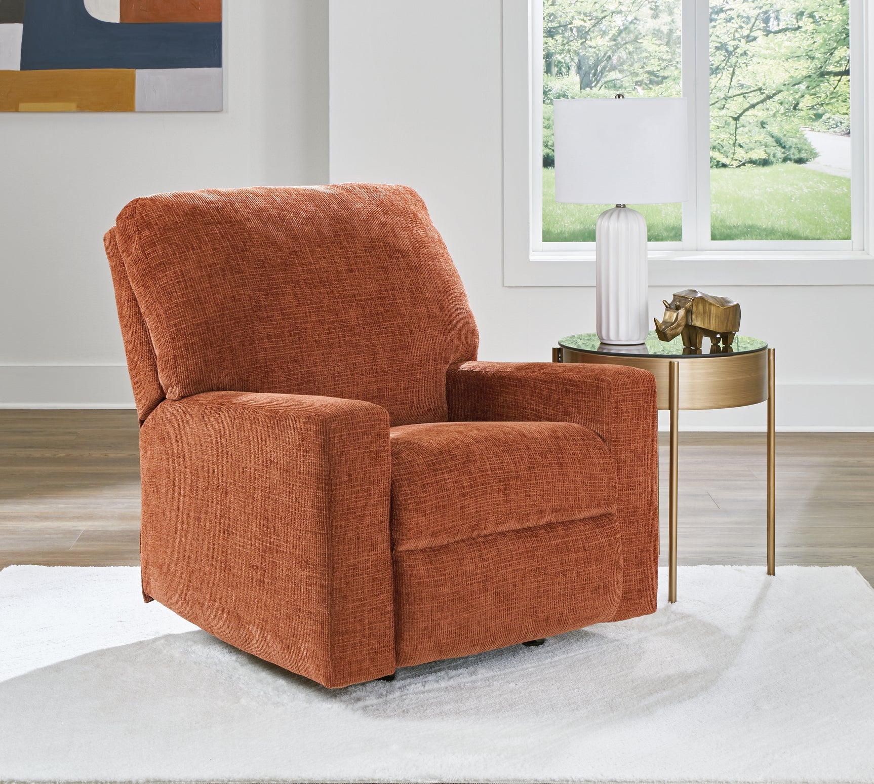 Aviemore Spice 2-Piece Sectional with Chaise, Recliner and Ottoman (Online Special Price) - Ornate Home