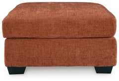 Aviemore Spice 2-Piece Sectional with Chaise, Recliner and Ottoman - Ornate Home