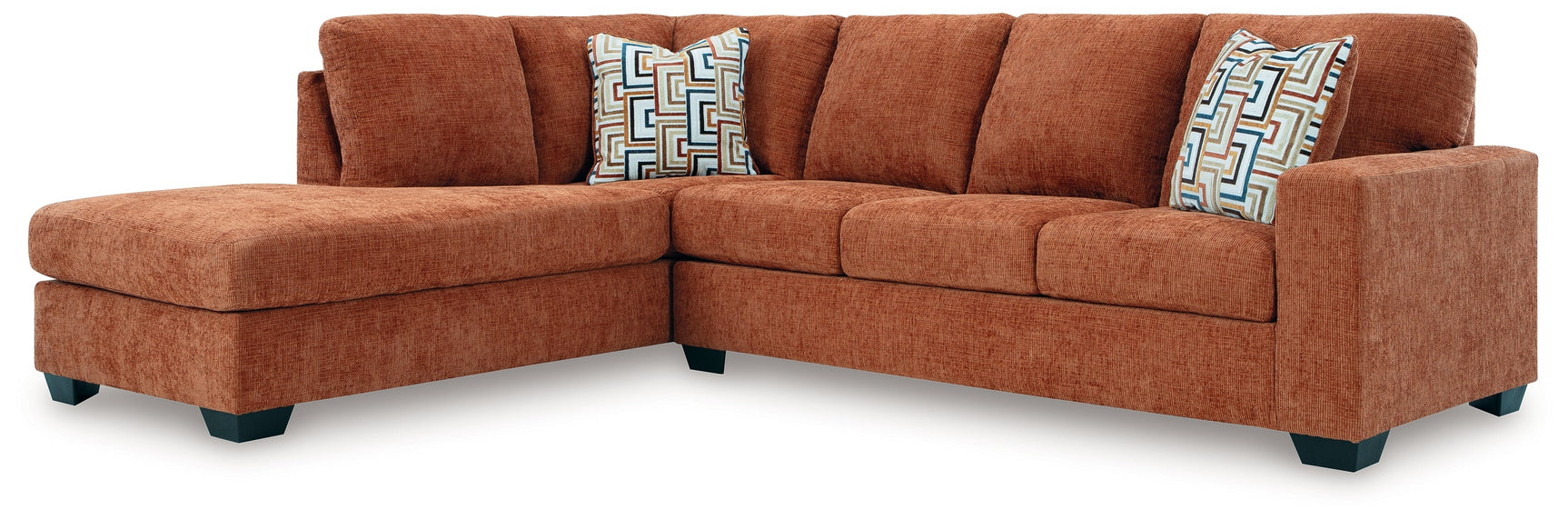 Aviemore Spice 2-Piece Sectional with LAF Chaise - Ornate Home