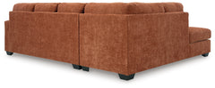 Aviemore Spice 2-Piece Sectional with LAF Chaise - Ornate Home