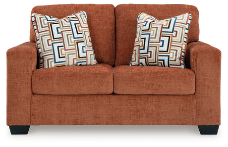 Aviemore Spice Loveseat - Ornate Home