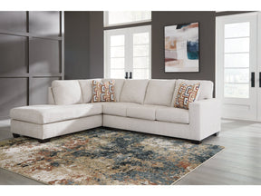 Aviemore Stone 2-Piece Sectional with LAF Chaise (Online Special Price) - Ornate Home