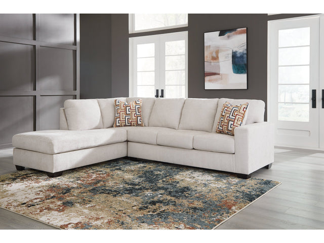 Aviemore Stone 2-Piece Sectional with LAF Chaise (Online Special Price) - Ornate Home