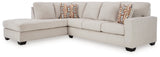 Aviemore Stone 2-Piece Sectional with LAF Chaise - Ornate Home