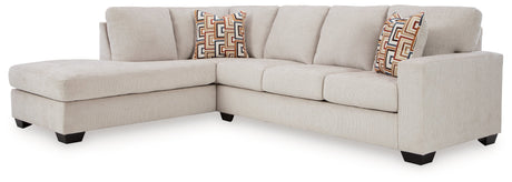 Aviemore Stone 2-Piece Sectional with LAF Chaise - Ornate Home
