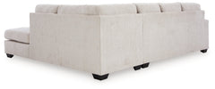 Aviemore Stone 2-Piece Sectional with RAF Chaise - Ornate Home