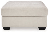 Aviemore Stone Oversized Accent Ottoman - Ornate Home