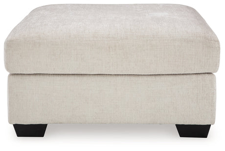 Aviemore Stone Oversized Accent Ottoman - Ornate Home