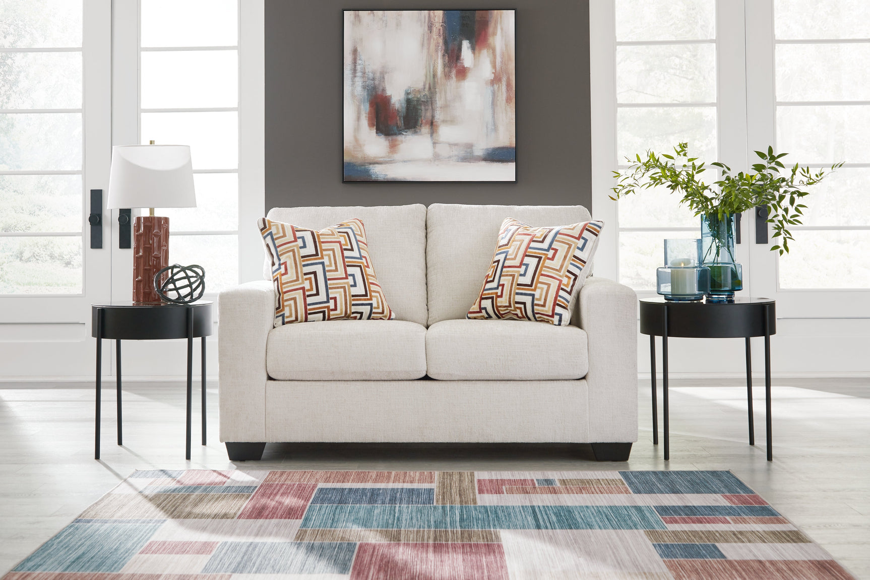 Aviemore Stone Sofa and Loveseat (Online Special Price) - Ornate Home