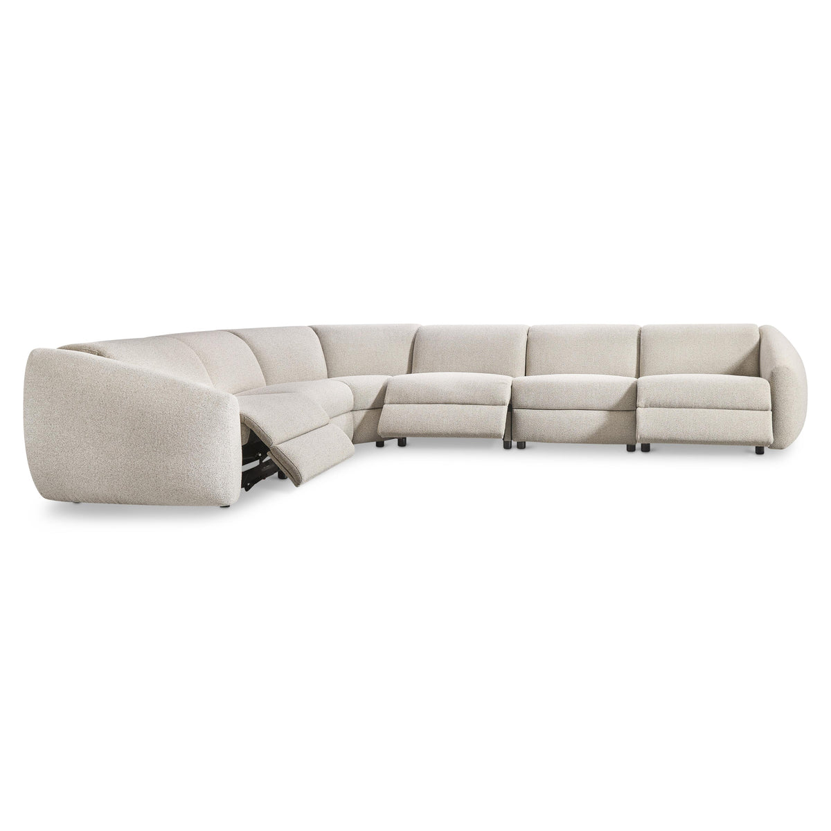 Avignon Ivory Power Motion Sectional - Ornate Home