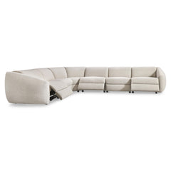 Avignon Ivory Power Motion Sectional - Ornate Home