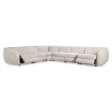 Avignon Ivory Power Motion Sectional - Ornate Home