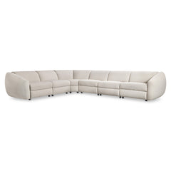 Avignon Ivory Power Motion Sectional - Ornate Home