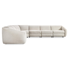 Avignon Ivory Power Motion Sectional - Ornate Home