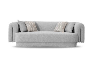 Avila Gray Living Room Set / 4pc - Ornate Home