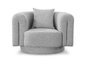Avila Gray Living Room Set / 4pc - Ornate Home
