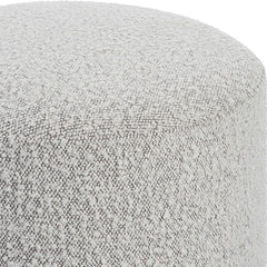 Avila Light Gray Ottoman - Ornate Home