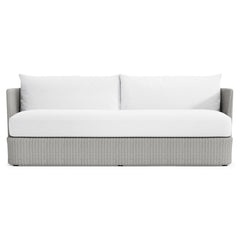 Avila Silver Pearl Outdoor Sofa - Ornate Home