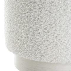 Avila White Ottoman - Ornate Home