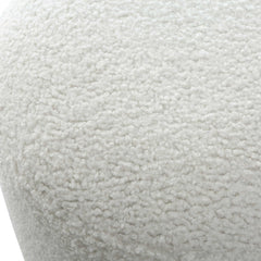 Avila White Ottoman - Ornate Home