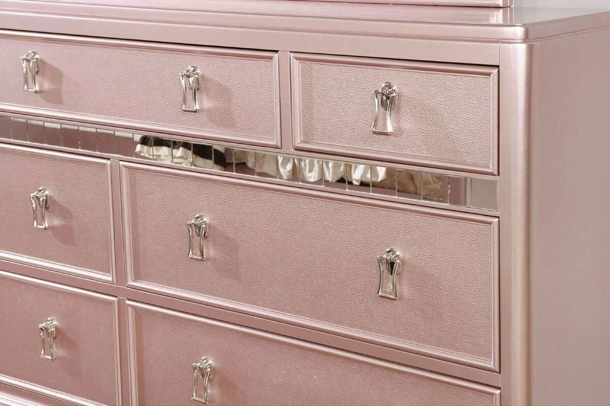 Avior Rose Gold Chest - Ornate Home