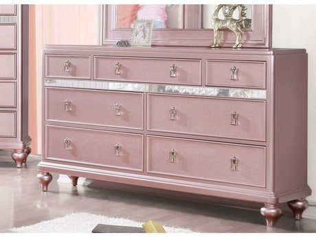 Avior Rose Gold  Dresser - Ornate Home
