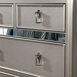 Avior Silver Nightstand - Ornate Home