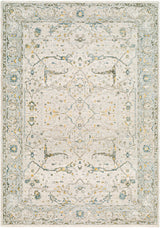 Aviva Off-White Textured Rug with Fringes - Ornate Home
