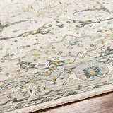 Aviva Off-White Textured Rug with Fringes - Ornate Home