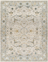 Aviva Off-White Textured Rug with Fringes - Ornate Home