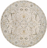 Aviva Off-White Textured Rug with Fringes - Ornate Home