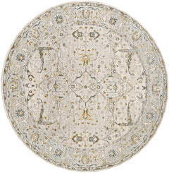 Aviva Off-White Textured Rug with Fringes - Ornate Home