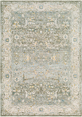 Aviva Teal Textured Rug with Fringes - Ornate Home