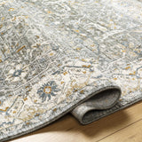 Aviva Teal Textured Rug with Fringes - Ornate Home