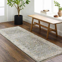Aviva Teal Textured Rug with Fringes - Ornate Home