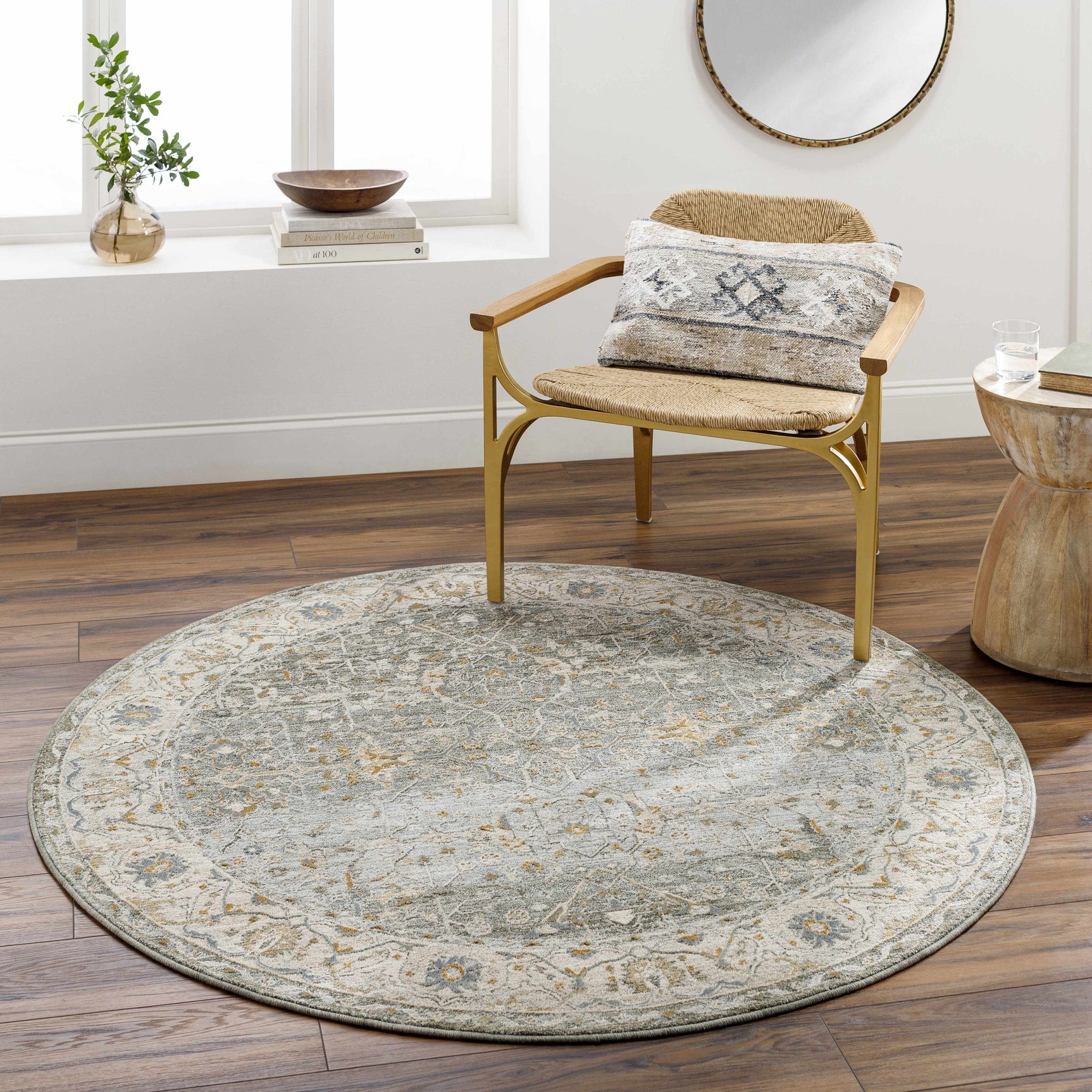Aviva Teal Textured Rug with Fringes - Ornate Home