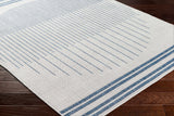 Aviya Blue & Gray Outdoor Area Rug - Clearance - Ornate Home