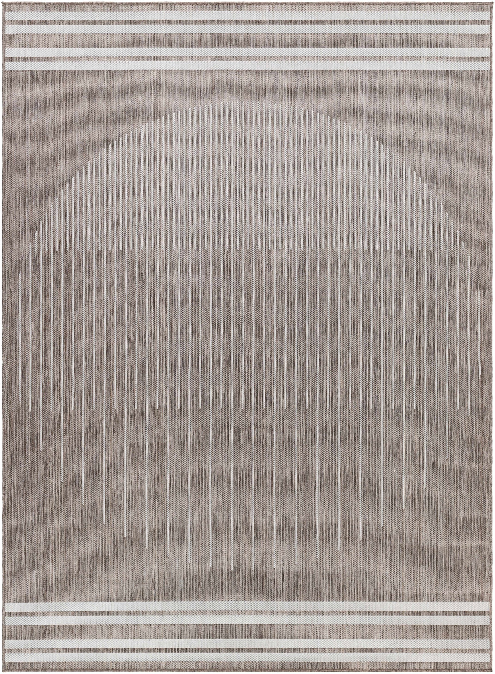 Aviya Brown Outdoor Area Rug - Clearance - Ornate Home