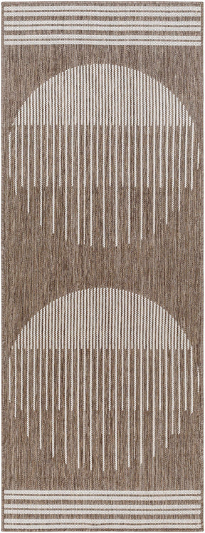 Aviya Brown Outdoor Area Rug - Clearance - Ornate Home