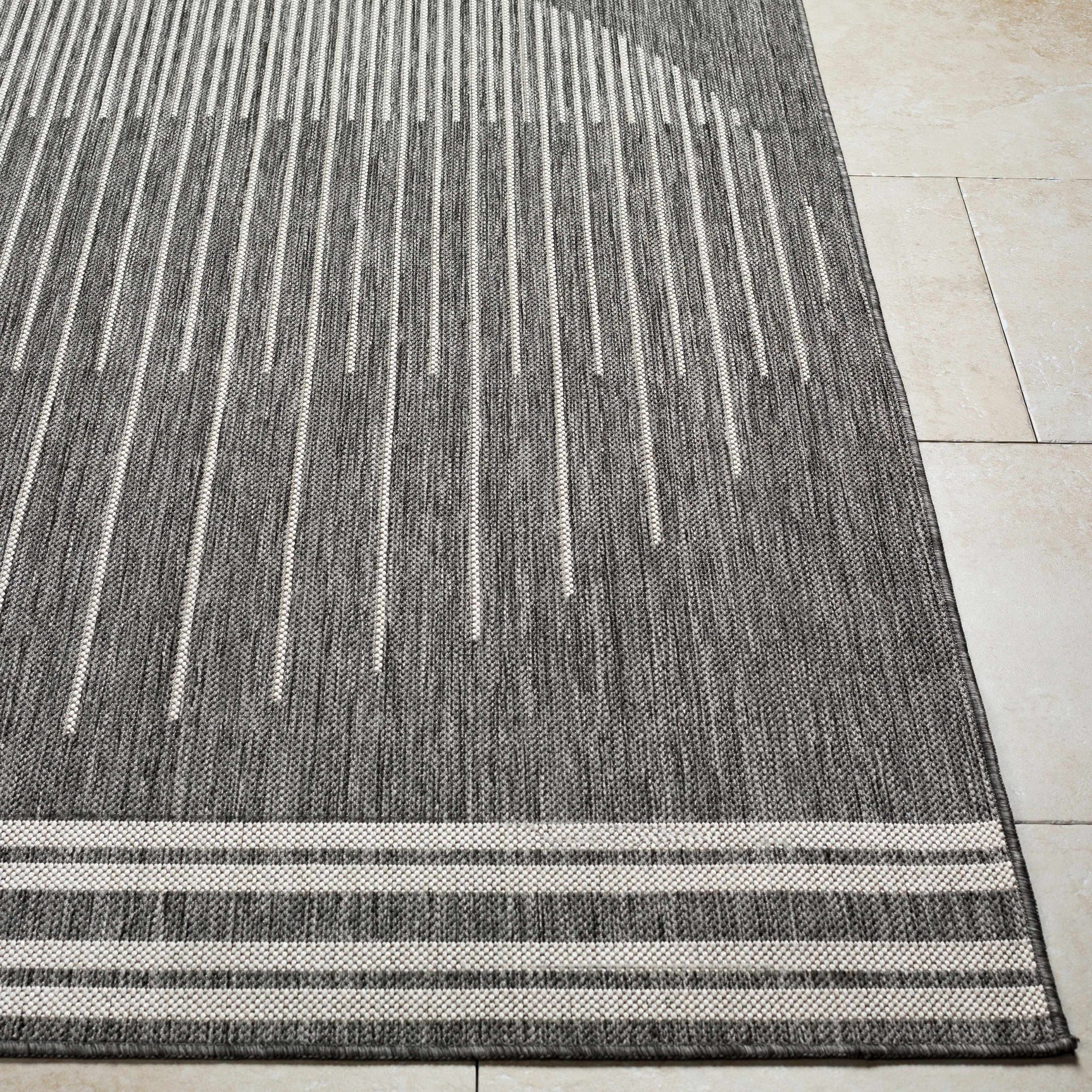 Aviya Gray Outdoor Area Rug - Clearance - Ornate Home