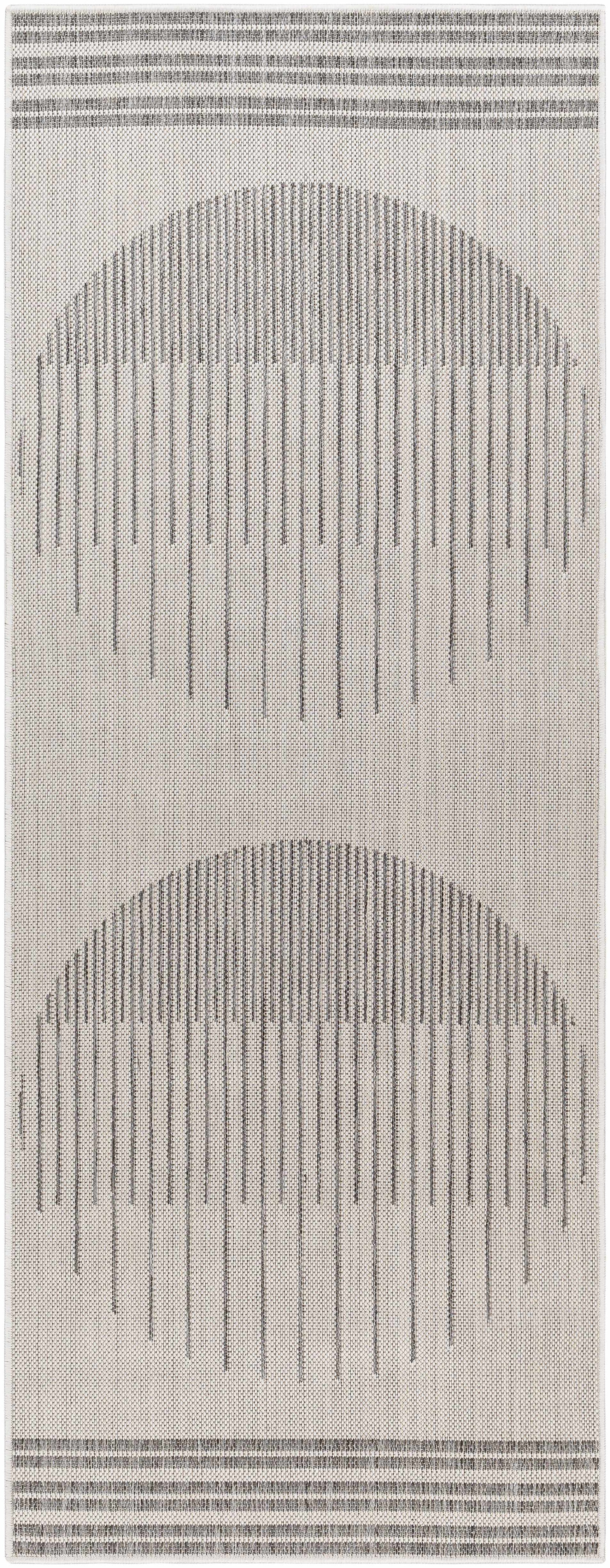 Aviya Light Gray Outdoor Area Rug - Clearance - Ornate Home
