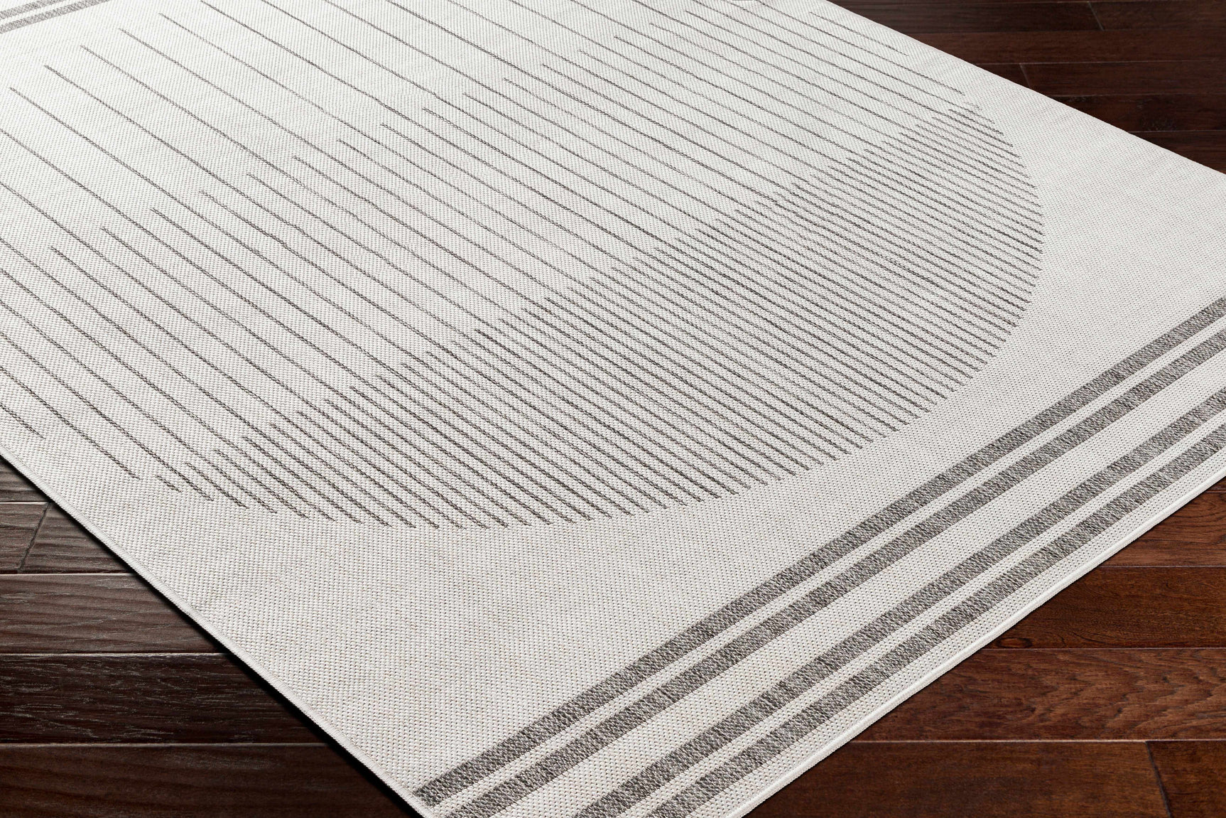 Aviya Light Gray Outdoor Area Rug - Clearance - Ornate Home